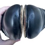 Loewe  Black Leather Mules Flats Slip On Size 38 Pointed Toe Designer Old Money Photo 10