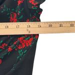 Ralph Lauren Lauren Womens Dress Size 12 Dark Floral Romantic Christmas Flowy Photo 13