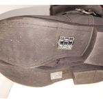 Ruiee Women's Knee High Boots Black Round Toe S Buckle Accent Size 8 Photo 4