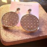 Tory Burch NEW  Authentic Silver Drop Earrings Photo 0