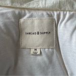 🤍Thread & Supply Cropped Puffer Vest – Ivory🤍 ~Size Medium ☀️like new cond White Photo 10