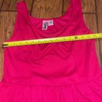 Rosey dark pink peplum dress cocktail mini dress EUC woman’s large Photo 6