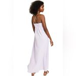 Bar III Paradise Cut-Out Criss-Cross Back Maxi Dress in Lucky Lavender Size XXL Photo 1