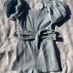 These Three Boutique Powder Blue Romper Photo 1