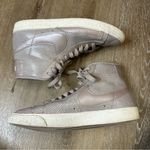 Nike  Blazer Mid Metallic Purple Snakeskin Sneakers 9 Photo 1