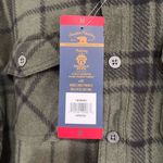 Freedom Foundry  Stretch Plaid Fleece Button Front Shacket Shirt Unisex Sz M NWT Photo 2