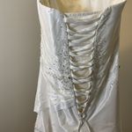 NWOT Sottero & Midgley Strapless Mermaid Beaded Wedding Dress Size 8 White Photo 8