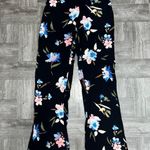 O'Neill O’Neill Black Floral Wide Leg Pants Size Small Photo 0