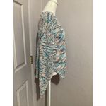 Rachel Zoe  Multicolor Confetti V-neck Long Sleeve Pullover Sweater M Photo 1