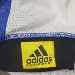 Adidas Vintage 90s Blue and White Zip-Up Vest Photo 5