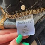 Articles of Society Dark Wash Distressed Skinny Jeans Size 26 Photo 3