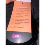 Brand New Shapermint Essentials Women's 2X XXL Black One Piece Swimsuit Tie Belt Photo 8