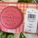 Coach Dempsey Large Phone Wallet With Garden Plaid Print And Patch c8680 Photo 4