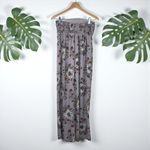 Madewell  Strapless Tie-Front Jumpsuit in Painted Blooms Violet Dusk Photo 6