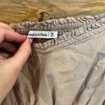 Abercrombie & Fitch Smocked Beige Top Photo 2