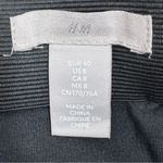 H&M Tweed A Line Skirt Rhinestone Faux Buttons Black 8 Photo 9