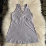 Lululemon lilac wide strap yoga tank top size 6 Photo 4