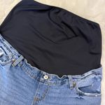 Abercrombie & Fitch  Maternity Ankle Straight Jeans 12R Distressed Photo 2