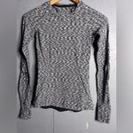 Lululemon Runderful Long Sleeve Spaced Out Space Dye Black White. Size 2 Photo 3