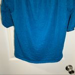 Just My Size JMS Teal Scoop Neck Elbow Sleeve Blouse size 1X Photo 7