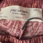 Peace Love World  X-Small Boheme Collection Pants Pull-On Linen Blend Drawstring Photo 6