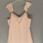 Birdy Grey  Doris Chiffon Dress Pale Blush Maxi Gown Size 3XL Formal Photo 3