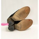 Free People Hybrid Heel Boots Black Leather Destroyed Strappy Edgy Ankle Booties Photo 12