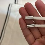 Calvin Klein Beige Sweater with Lace Up Neck Photo 4