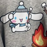 Hello Kitty AEROPOSTALE  CAMPING FRIENDS CREW SWEATSHIRT SIZE XL HOODIE GRAY COZY Photo 11