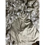 Blu Pepper Women's Green Floral Tiered Mini Dress Size M Casual Photo 5