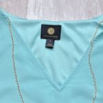 JM Collection  Mint Blouse & Necklace 1X Photo 1