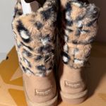 Koolaburra by Ugg Koolaburra Tan and Black Leopard Print Winter Boots Photo 5