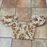 J.Crew Puff-sleeve Organic Cotton Cropped Top Photo 6