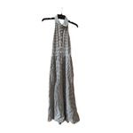 Reformation Tace Gingham Linen Halter Midi Dress - Size 6 Photo 4