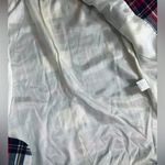 EXPRESS Vintage 90s  Tartan Plaid Wool Blend Padded Shoulder Two Button Blazer Photo 8