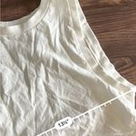 Divided  H&M white cropped muscle tee tank Photo 2