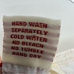 Sundance  embroidered eyelet lace tab sleeve lagenlook blouse tunic top M Photo 9