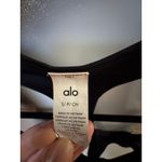 ALO YOGA Airlift Advantage racerback sports bra black size small Photo 1