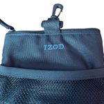 IZOD  Golf Accessory Bag clip on womens pouch ball tees 8" x 6" black Photo 1