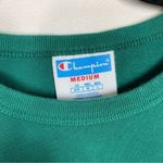 Champion Dark Green Tee with Flower Logo Detail Photo 4