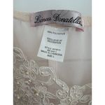 Linea Donatella Women's Pink Babydoll Sleepshirt L Sleeveless V-Neck Nightwear Photo 3