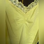 NWT Y2K Babydoll Top Cami Coquette VTG 90’s Cottagecore Romantic Summer Spring Yellow Photo 6
