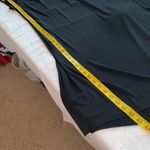 Studio 1940 dress drape front sleeveless jagged bottom rhinestone size 2X Photo 2