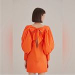 Farm Rio  Orange Open Back Mini Dress -size S Photo 1