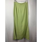 Princess Polly Women’s  Size 4 Leaf Green Linen Maxi Skirt Photo 2