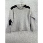 Primark  Women's Full Zip Jacket Gray Hooded Elbow Pads Long Sleeve Size Medium Photo 2