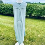 Soft Surroundings  Women's Blue Sleeveless Dress Casual Linen Blend Summer Photo 10