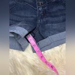 Blackheart  Indigo V stitch button fly denim shorts sz 3 Photo 8