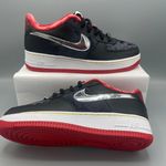 Nike Air Force 1 Prm GS Houston Big Girl Black Multi-Color Photo 12
