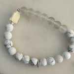 New Marlyn Schiff White Beaded Bracelet with Buddha Charm Photo 2